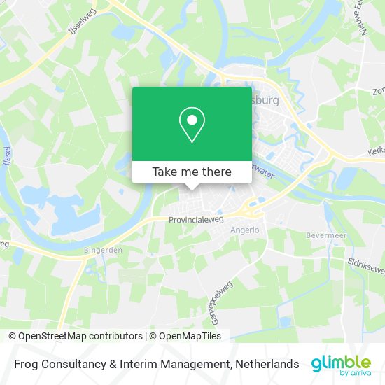 Frog Consultancy & Interim Management Karte