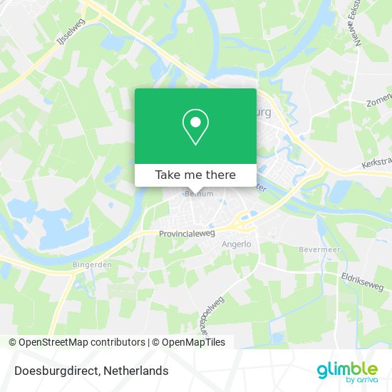 Doesburgdirect Karte