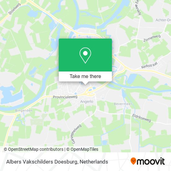 Albers Vakschilders Doesburg map