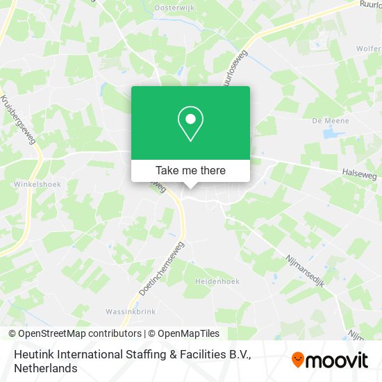 Heutink International Staffing & Facilities B.V. map