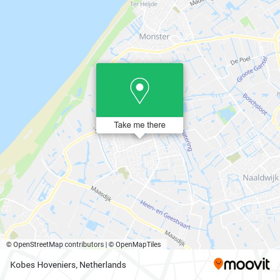 Kobes Hoveniers map