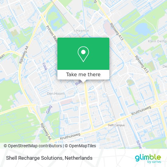 Shell Recharge Solutions map