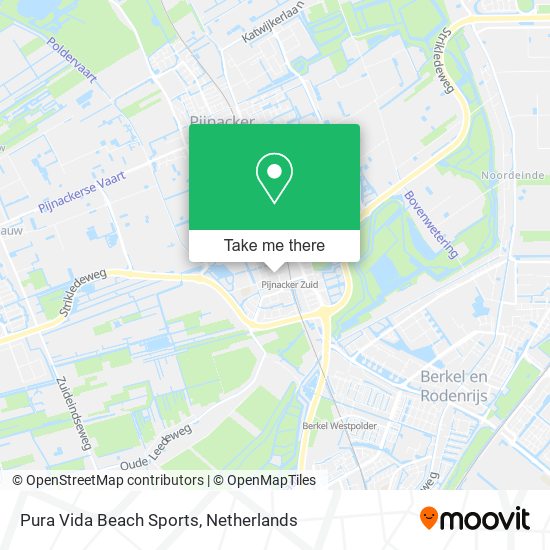 Pura Vida Beach Sports map