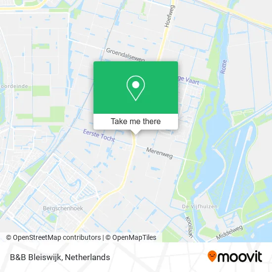 B&B Bleiswijk map