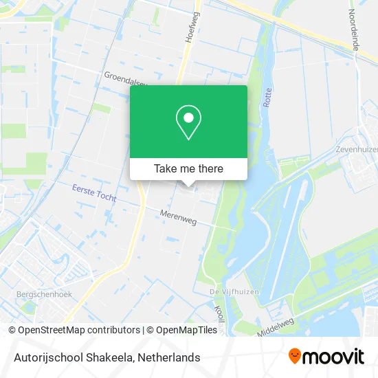 Autorijschool Shakeela map