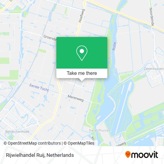 Rijwielhandel Ruij map