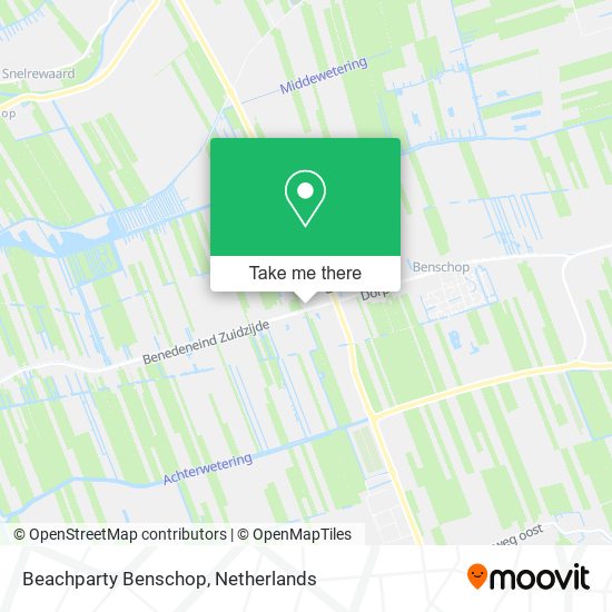 Beachparty Benschop map
