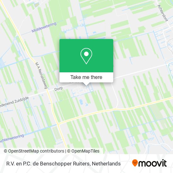 R.V. en P.C. de Benschopper Ruiters map