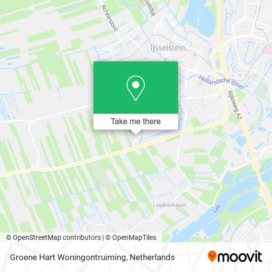 Groene Hart Woningontruiming map