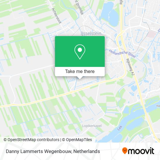 Danny Lammerts Wegenbouw map