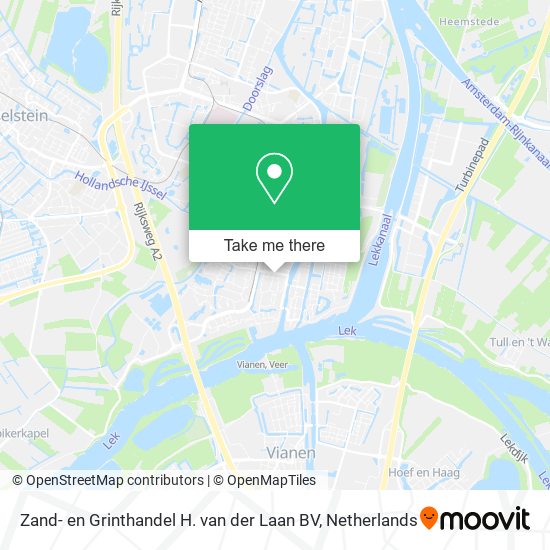 Zand- en Grinthandel H. van der Laan BV map