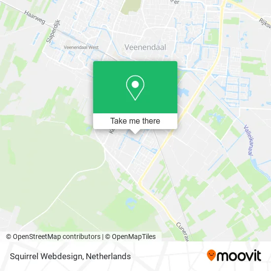 Squirrel Webdesign map