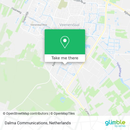 Dalma Communications map