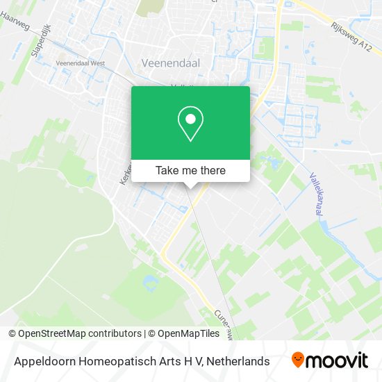 Appeldoorn Homeopatisch Arts H V map