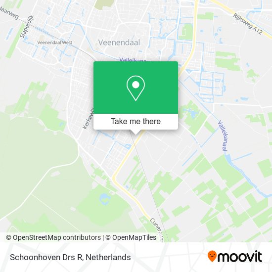 Schoonhoven Drs R map