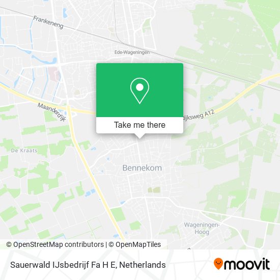 Sauerwald IJsbedrijf Fa H E map