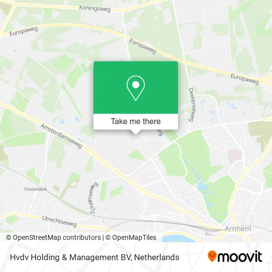 Hvdv Holding & Management BV map