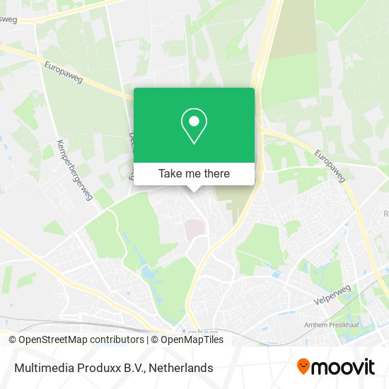 Multimedia Produxx B.V. map