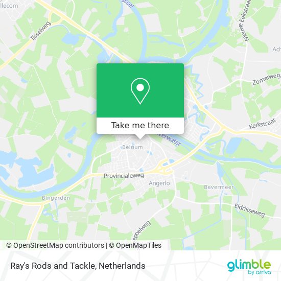 Ray's Rods and Tackle map
