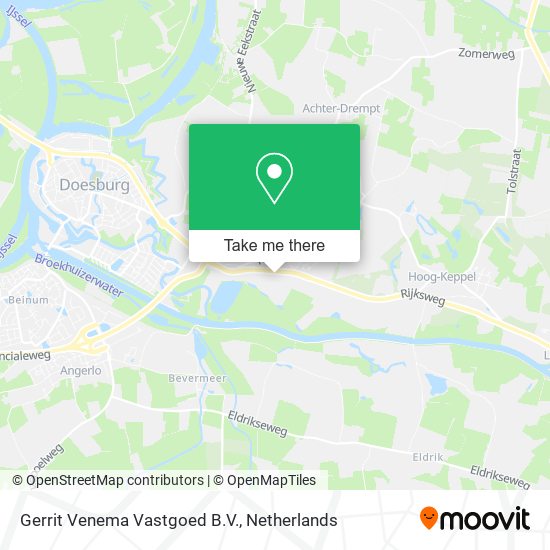 Gerrit Venema Vastgoed B.V. map