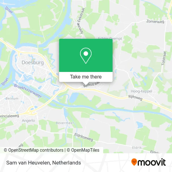 Sam van Heuvelen map
