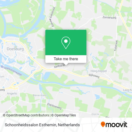 Schoonheidssalon Esthemin map