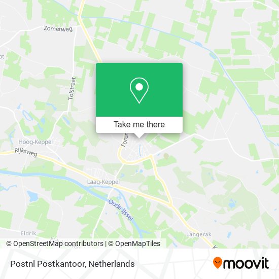 Postnl Postkantoor map