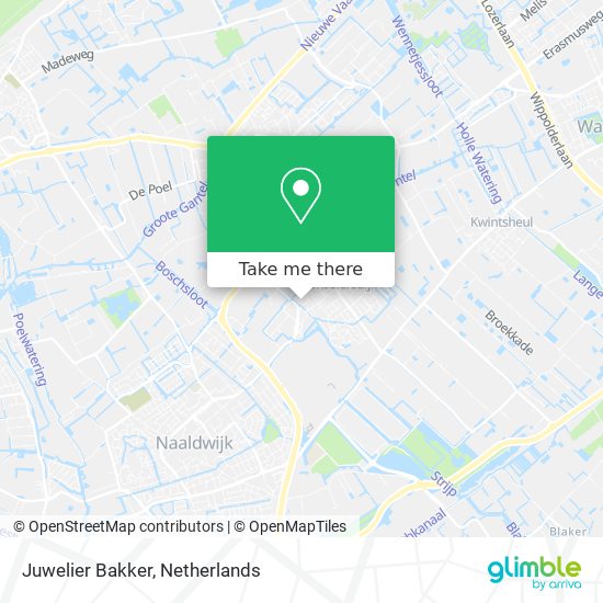 Juwelier Bakker map