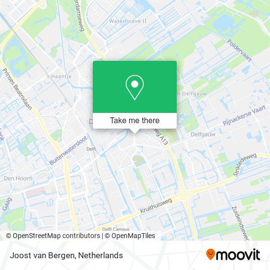 Joost van Bergen map