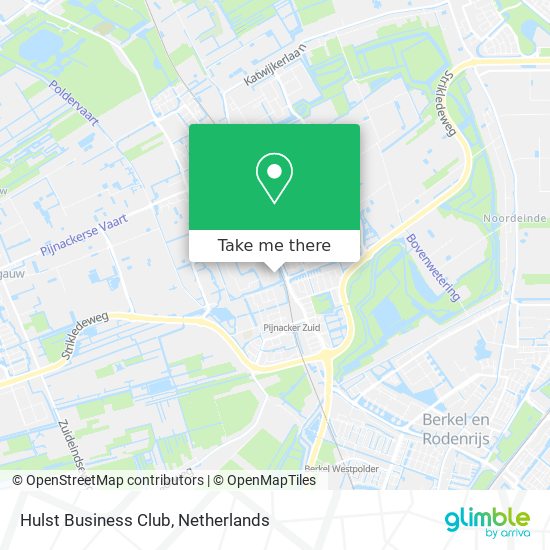 Hulst Business Club map