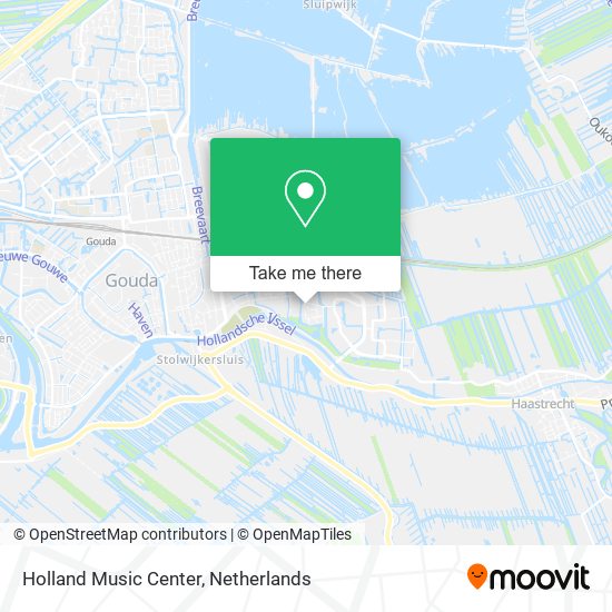 Holland Music Center map