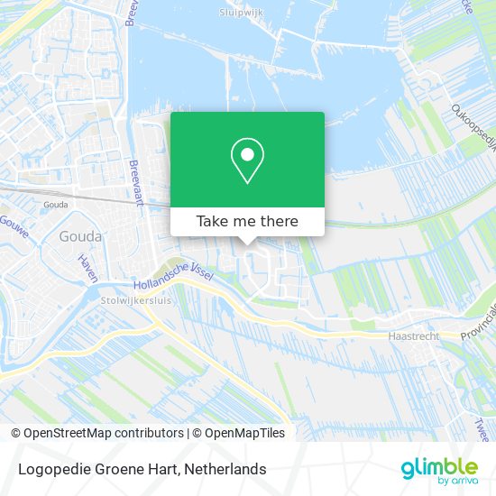 Logopedie Groene Hart Karte