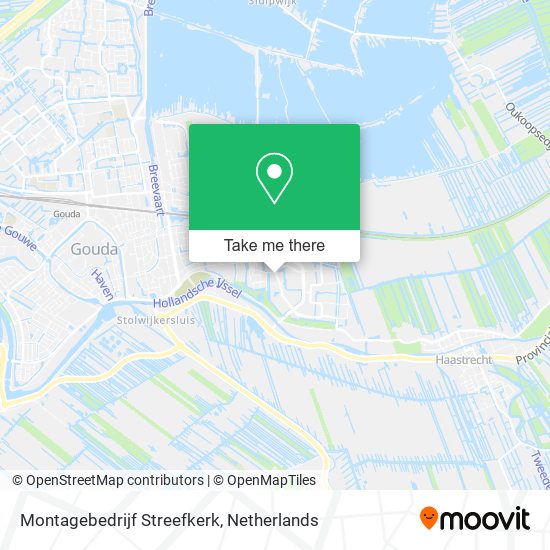 Montagebedrijf Streefkerk Karte