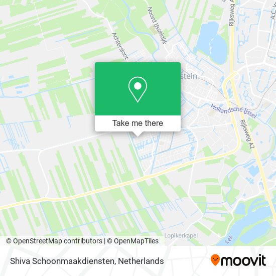 Shiva Schoonmaakdiensten map