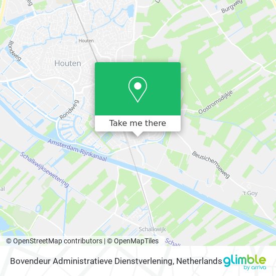 Bovendeur Administratieve Dienstverlening map