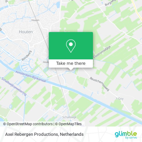 Axel Rebergen Productions map