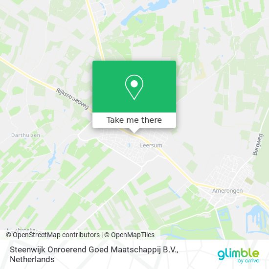 Steenwijk Onroerend Goed Maatschappij B.V. map