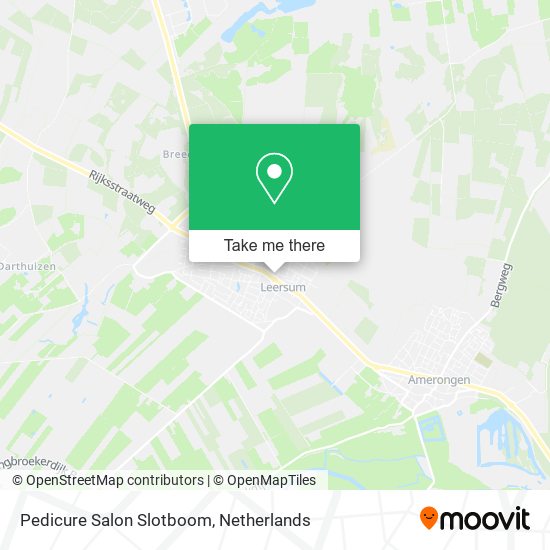 Pedicure Salon Slotboom map