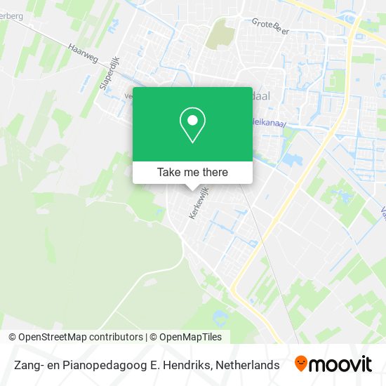 Zang- en Pianopedagoog E. Hendriks map