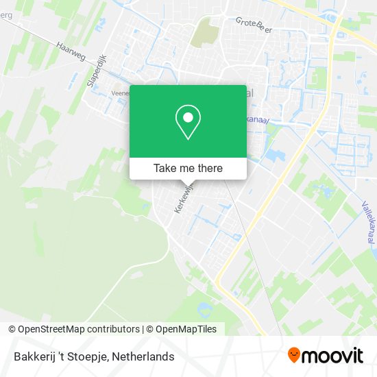 Bakkerij 't Stoepje map