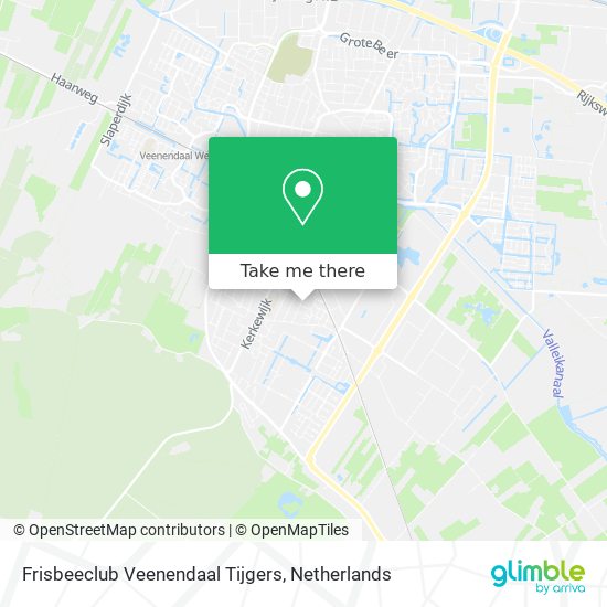 Frisbeeclub Veenendaal Tijgers map