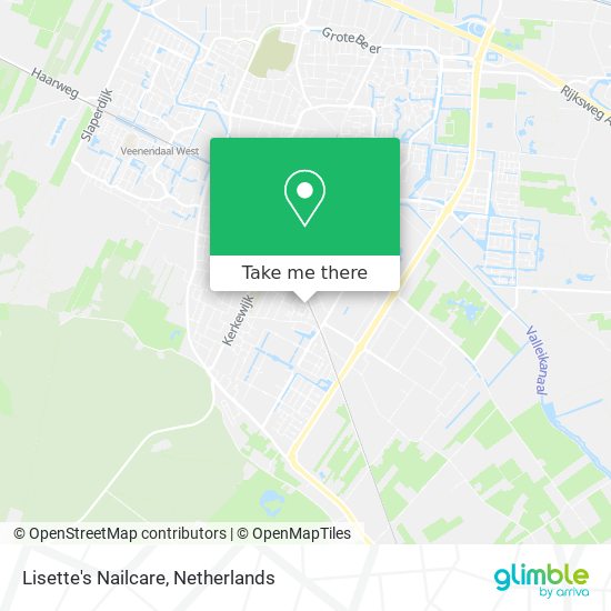 Lisette's Nailcare map