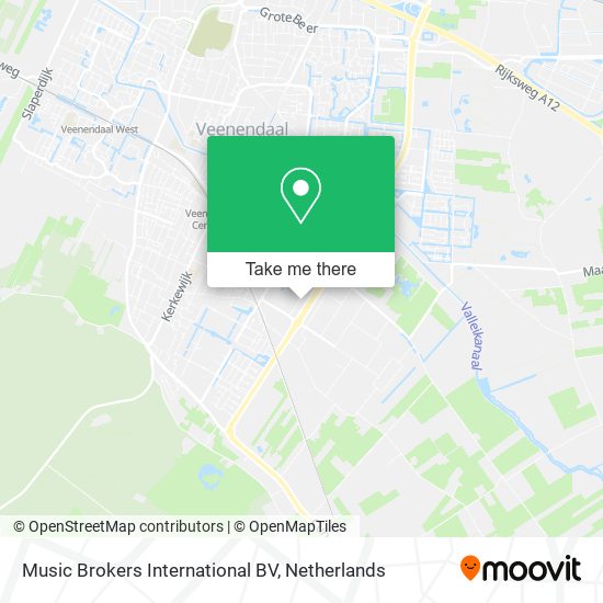 Music Brokers International BV map