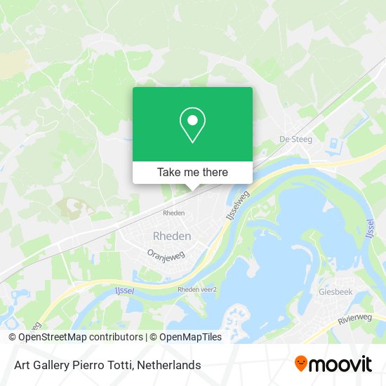Art Gallery Pierro Totti map