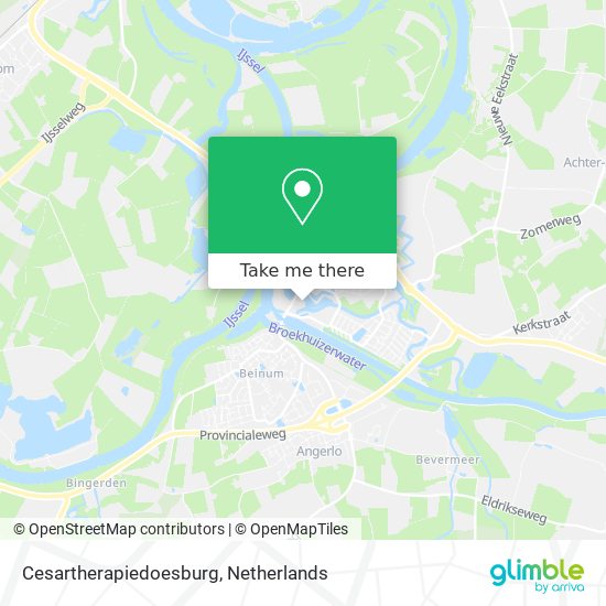 Cesartherapiedoesburg map
