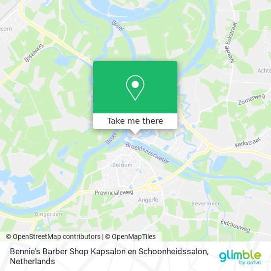 Bennie's Barber Shop Kapsalon en Schoonheidssalon map
