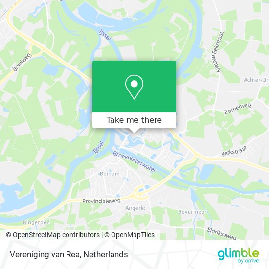 Vereniging van Rea map