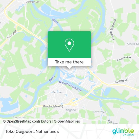 Toko Ooijpoort map