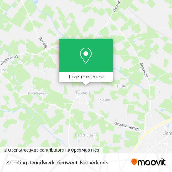 Stichting Jeugdwerk Zieuwent Karte