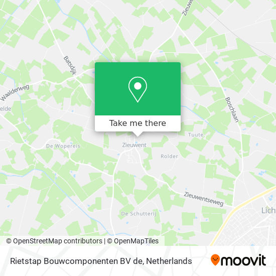 Rietstap Bouwcomponenten BV de map